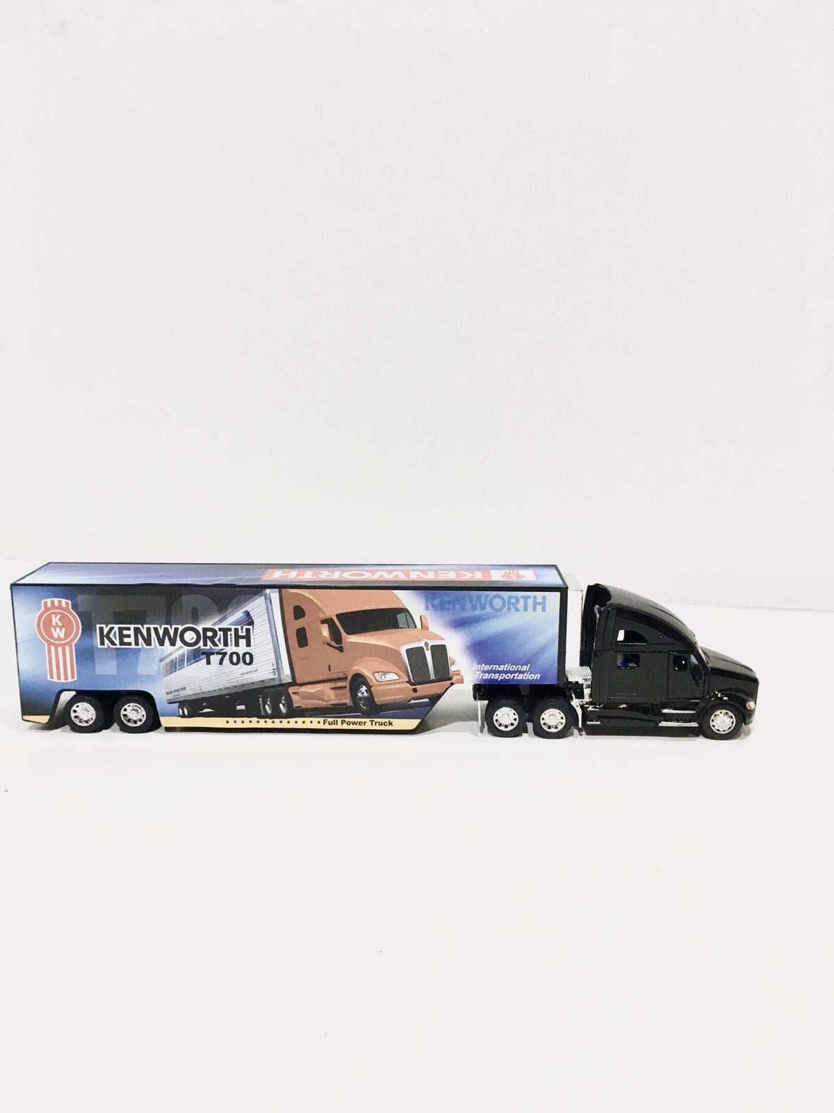 Трейлер Kinsmart іграшкова інерційна машинка 1:68 Чорний (KT-1302-W)