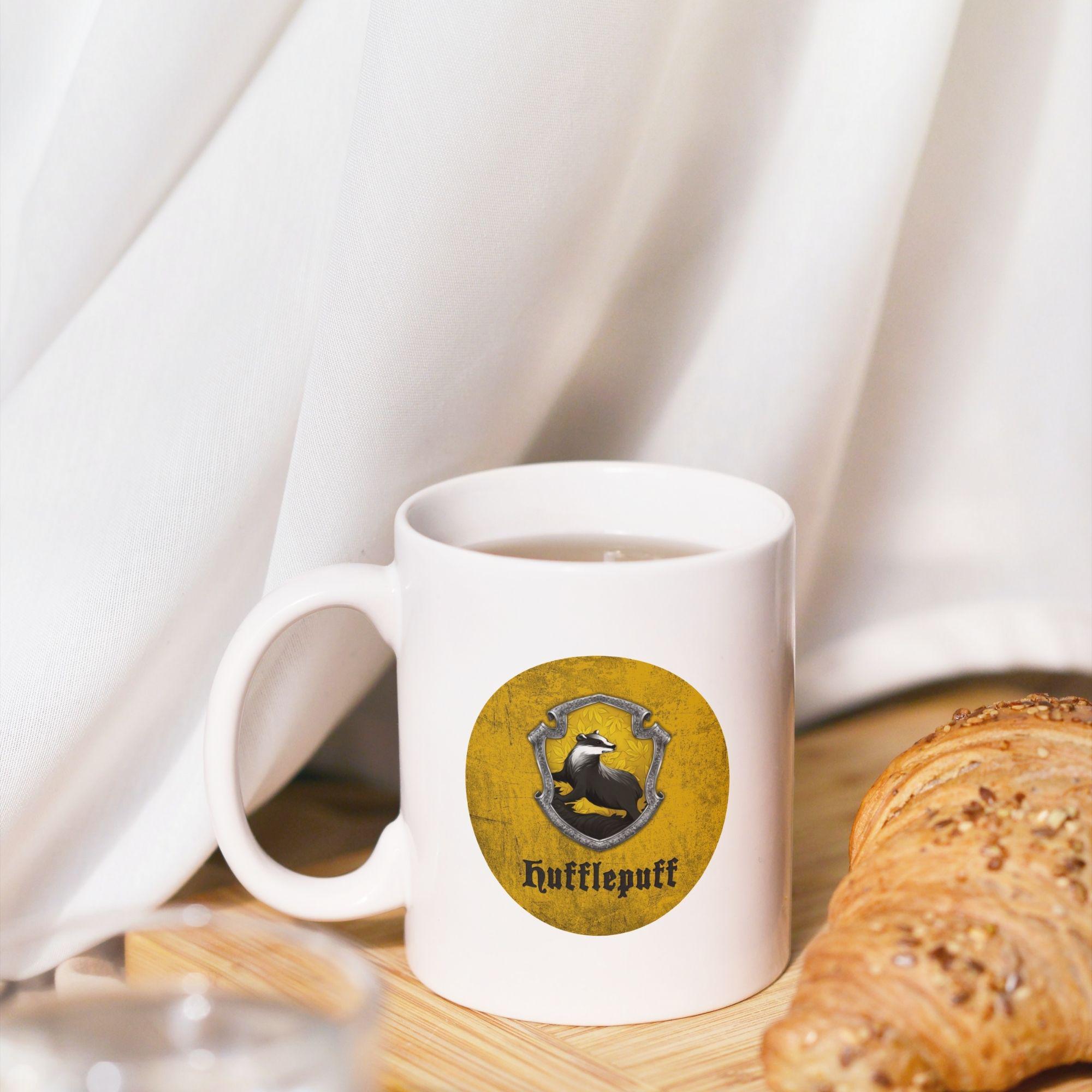 Чашка-хамелеон з принтом 330 мл Факультет Хаффлпафф (CHSHKBRMBL508)