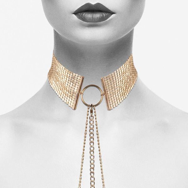 Прикраса Bijoux Indiscrets Desir Metallique Collar Gold - фото 6