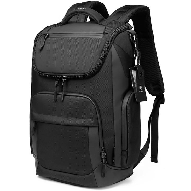 Рюкзак городской Ozuko 9409S 23л для ноутбука до 15,6" Black (16197)
