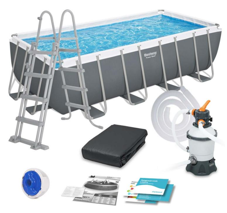 Бассейн каркасный Bestway 56671N 488x244x122 см (DM-56671N)