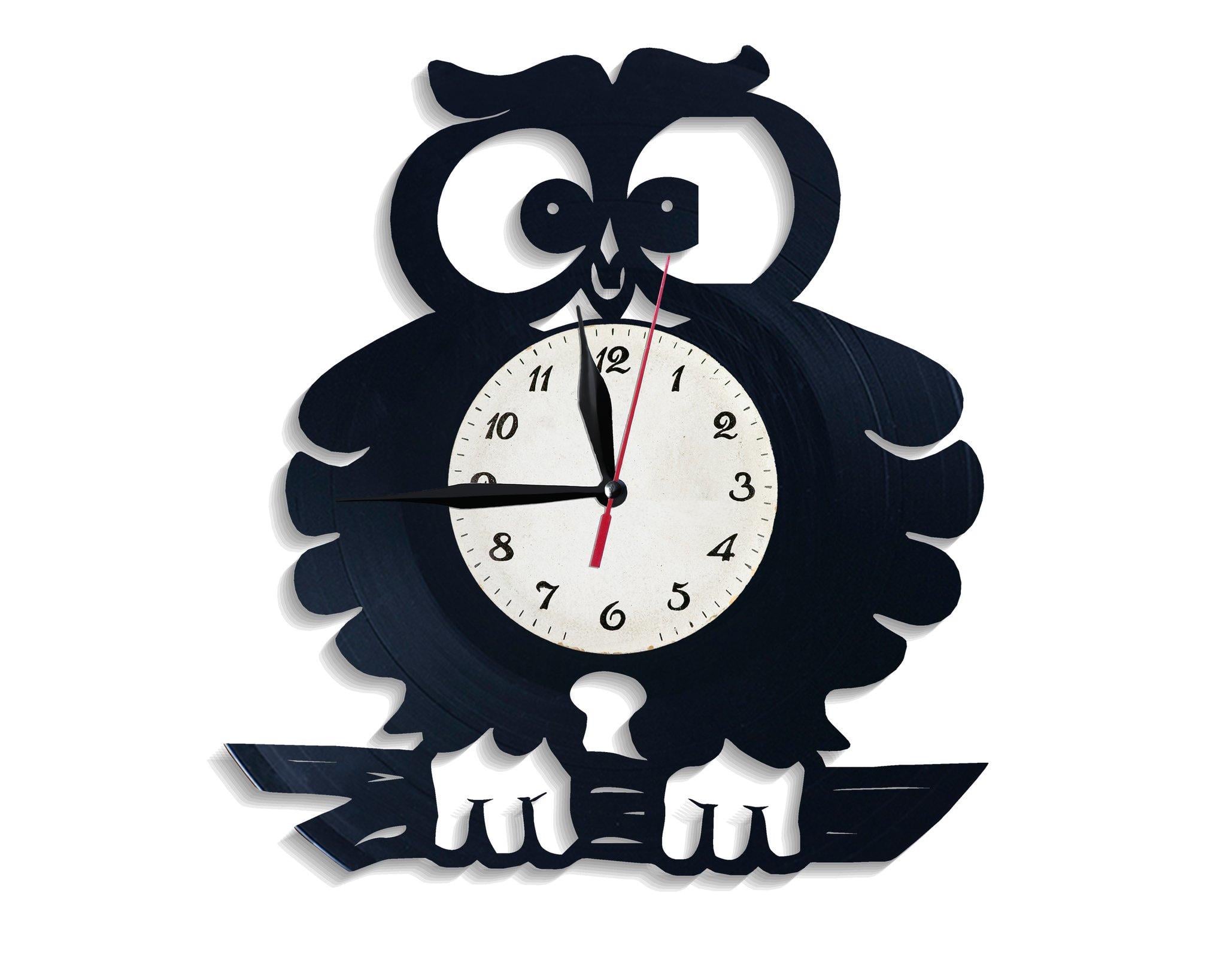 Часы настенные Сова 2778 из виниловой пластинки