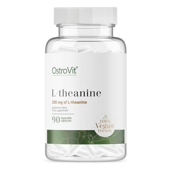 Аминокислота OstroVit L-Theanine Vege 90 капсул