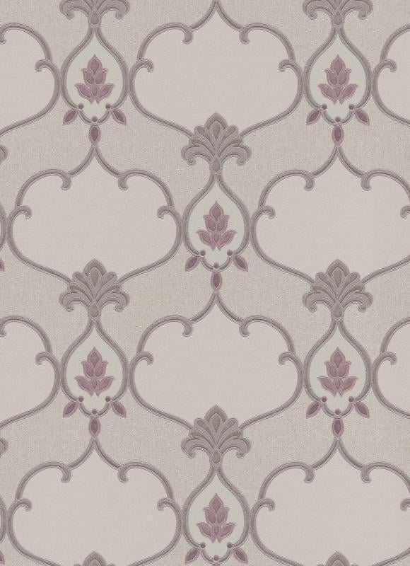 Обои флизелиновые Erismann Josepha 5135-38 винил горячего тиснения 1,06х10,05 г Розовый