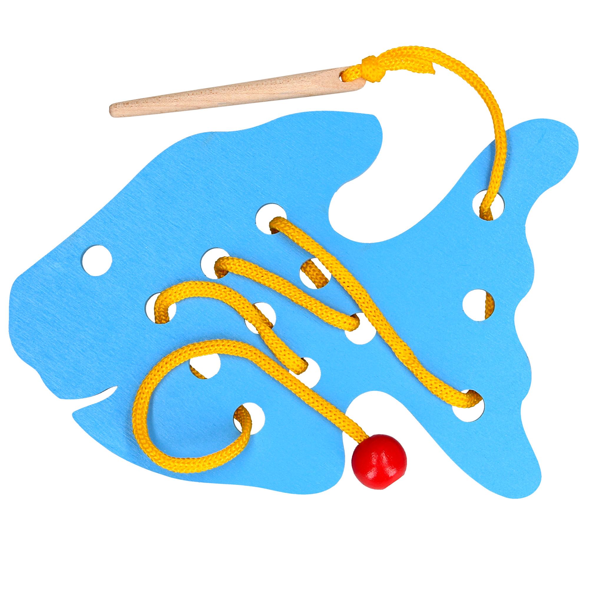 Игрушка-шнуровка Рыбка (46)