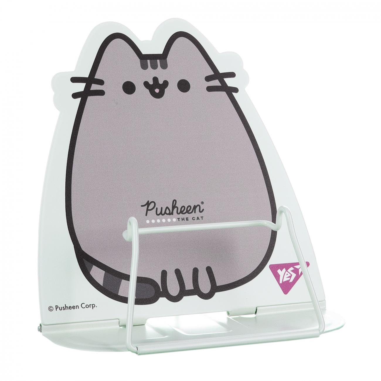 Подставка для книг фигурная YES Pusheen.Cat металл (470527)