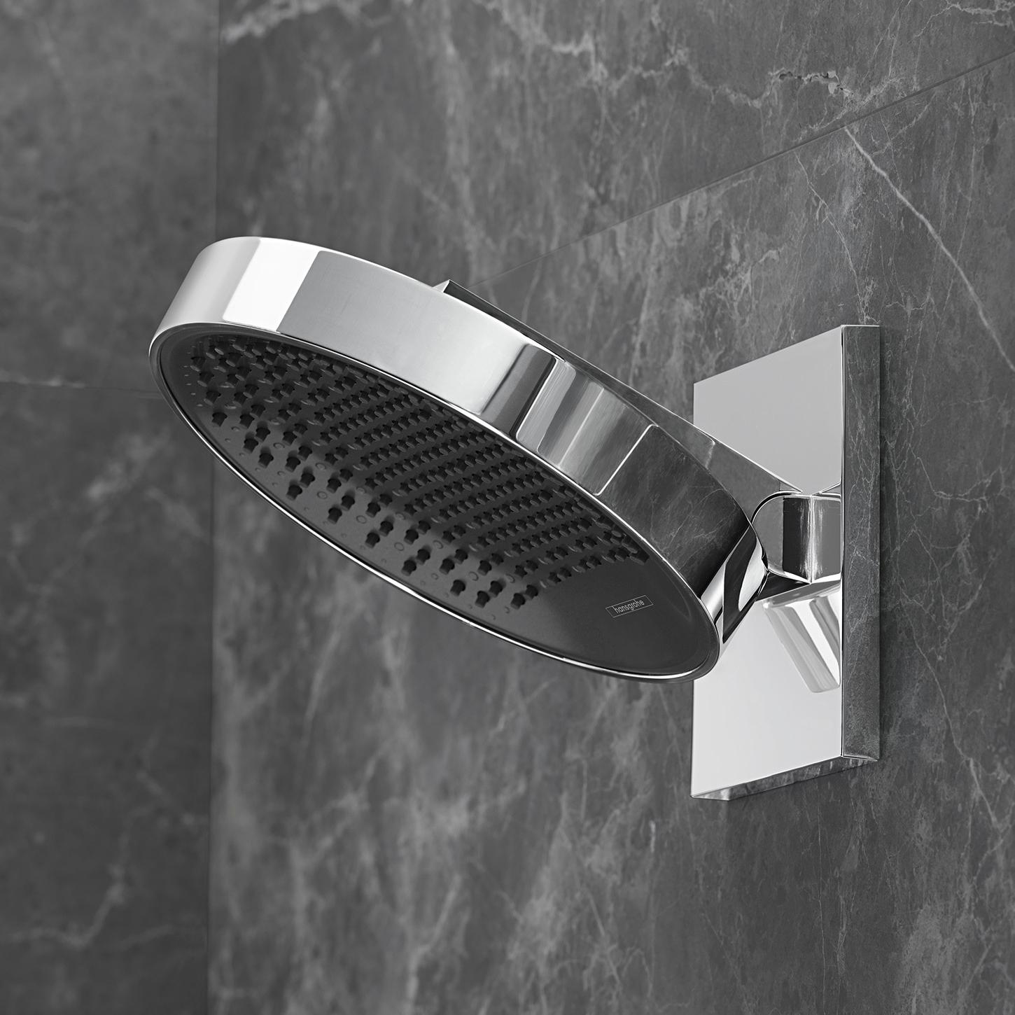 Верхний душ Hansgrohe RAINFINITY 26226000 250 мм с кронштейном Хром (71797) - фото 3