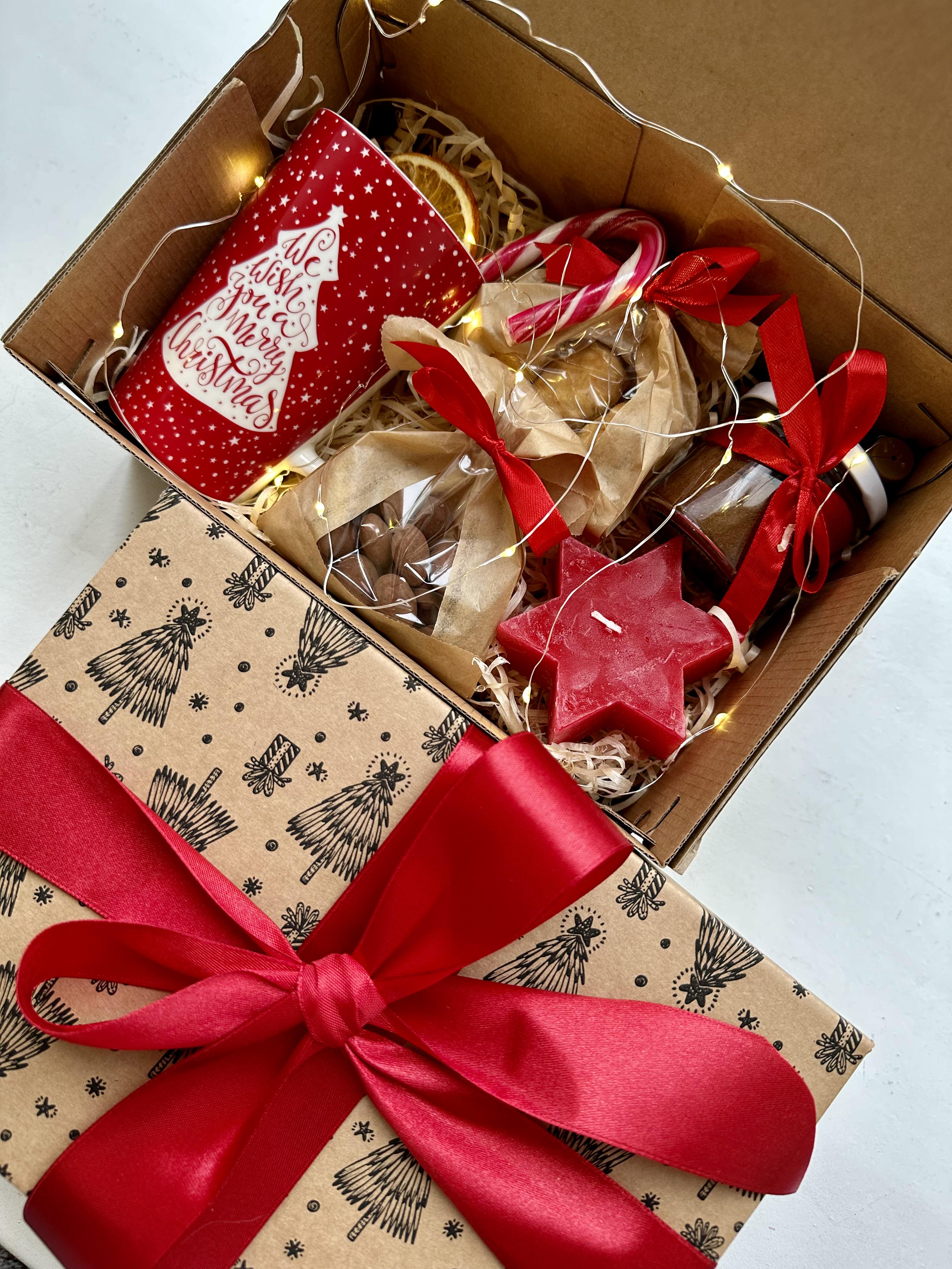 Набір новорічний з ароматною кавою та смаколиками (13530704) - фото 6 Набір новорічний з ароматною кавою та смаколиками (13530704) - фото 6