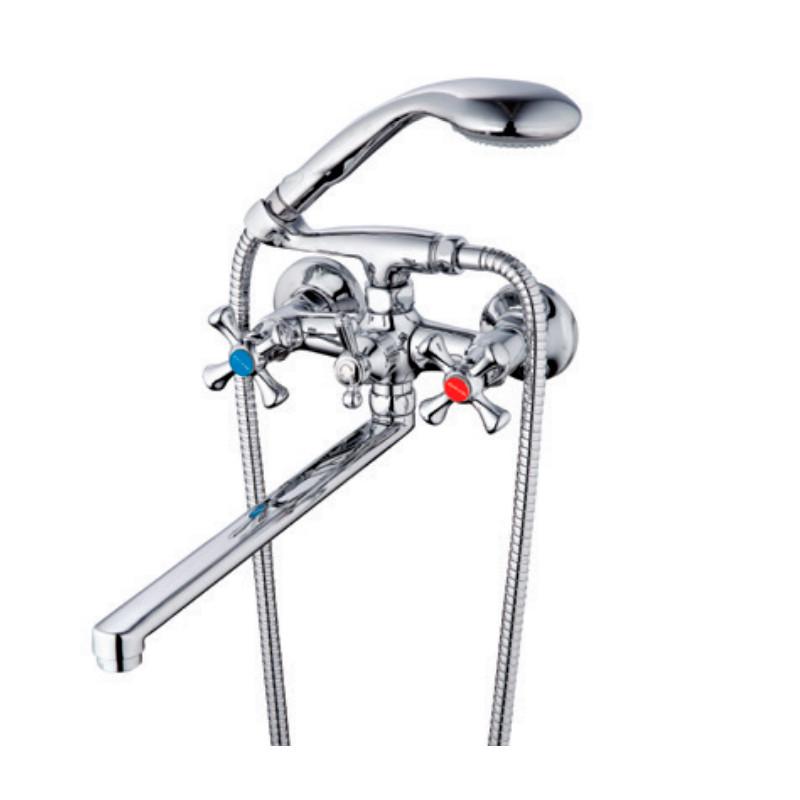 Смеситель для ванны MIXXUS D4Q7-827 с плоским изливом (MI6442)