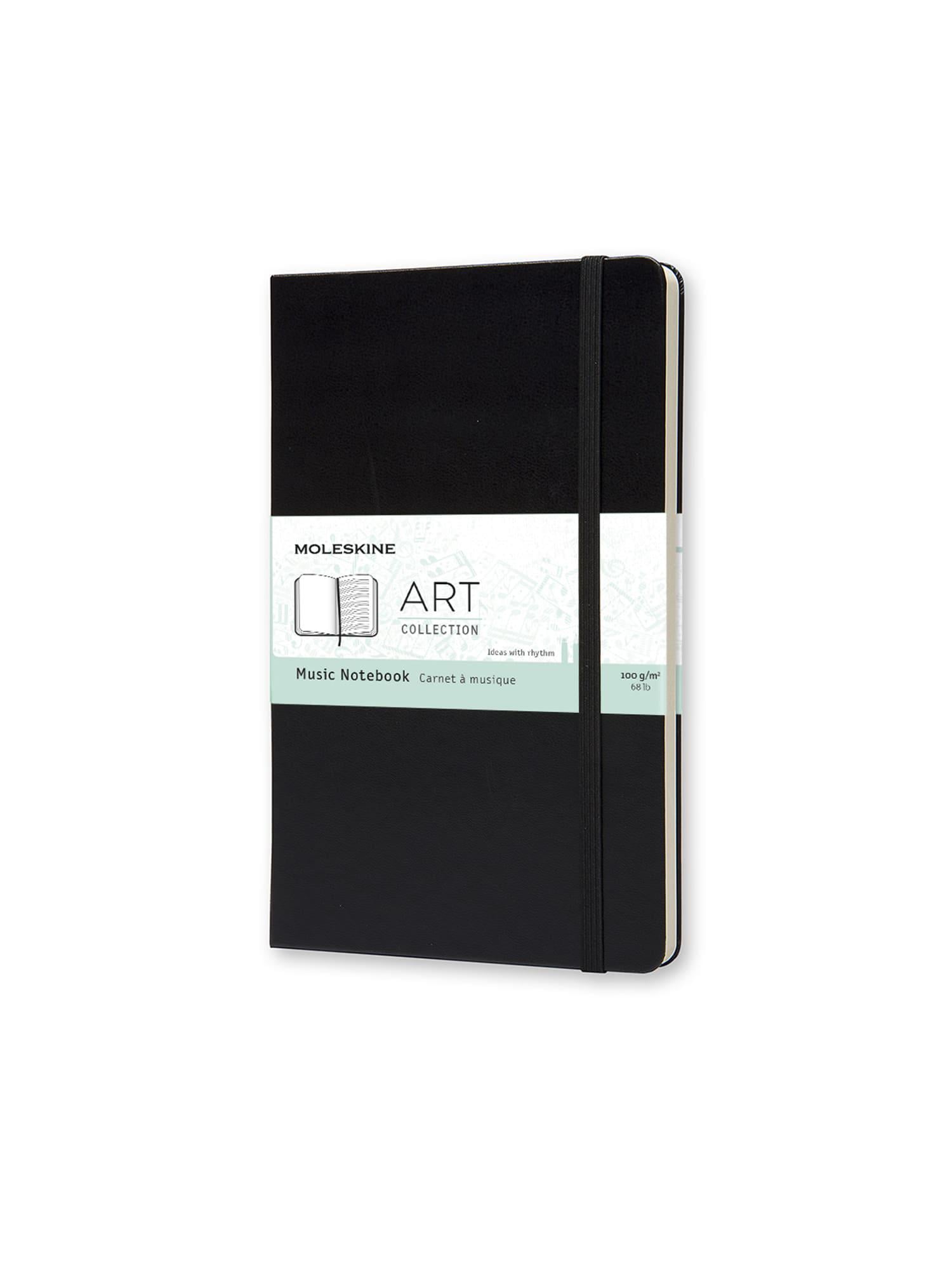 Блокнот Moleskine Art средний для нот Черный (ARTQP081)