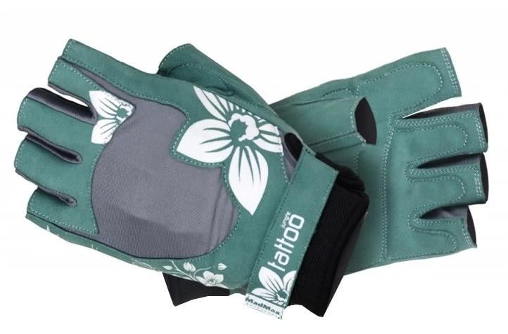 Перчатки для фитнеса MadMax MFG-710 Jungle L Green/Cream (A-012937) Перчатки для фитнеса MadMax MFG-710 Jungle L Green/Cream (A-012937)