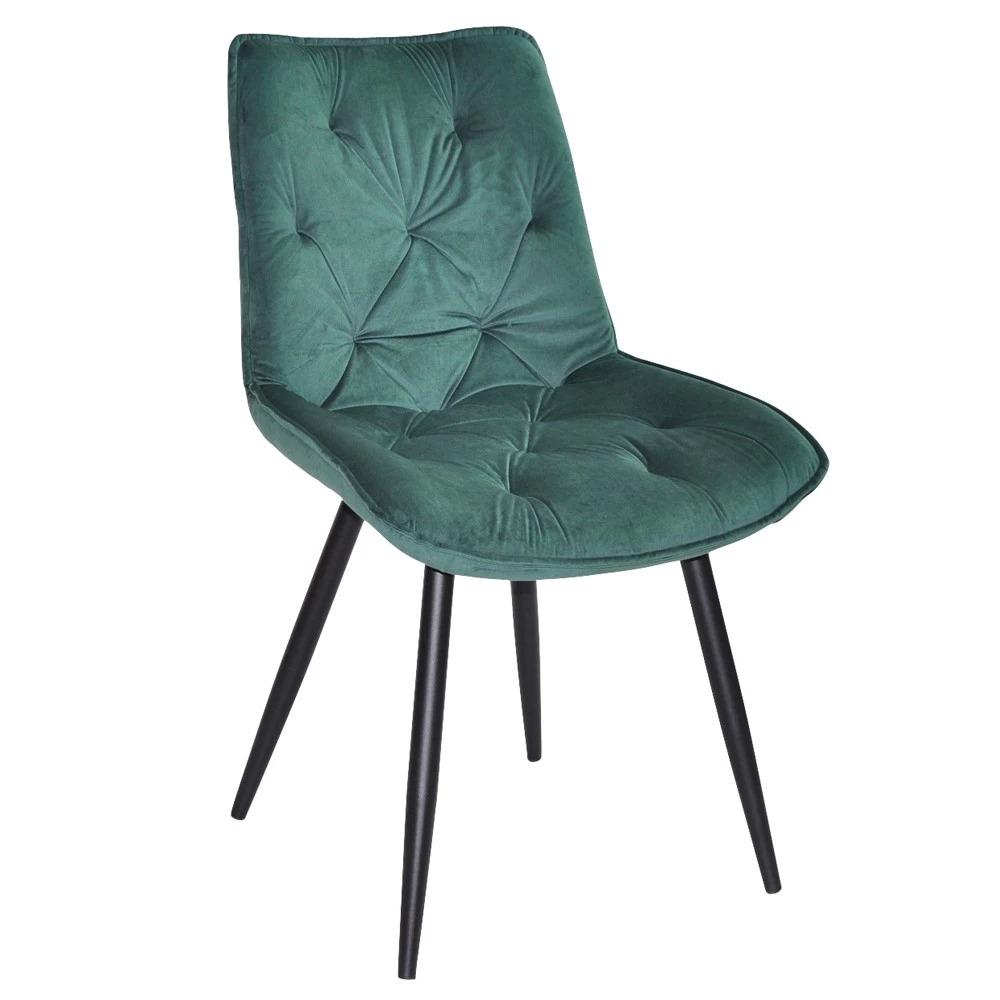 Стул Brad P602 бархат Зеленый/Черный (898753)