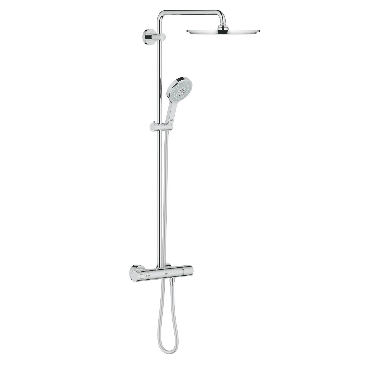 Душова система з термостатом Grohe Rainshower 27968000 Хром (150715)