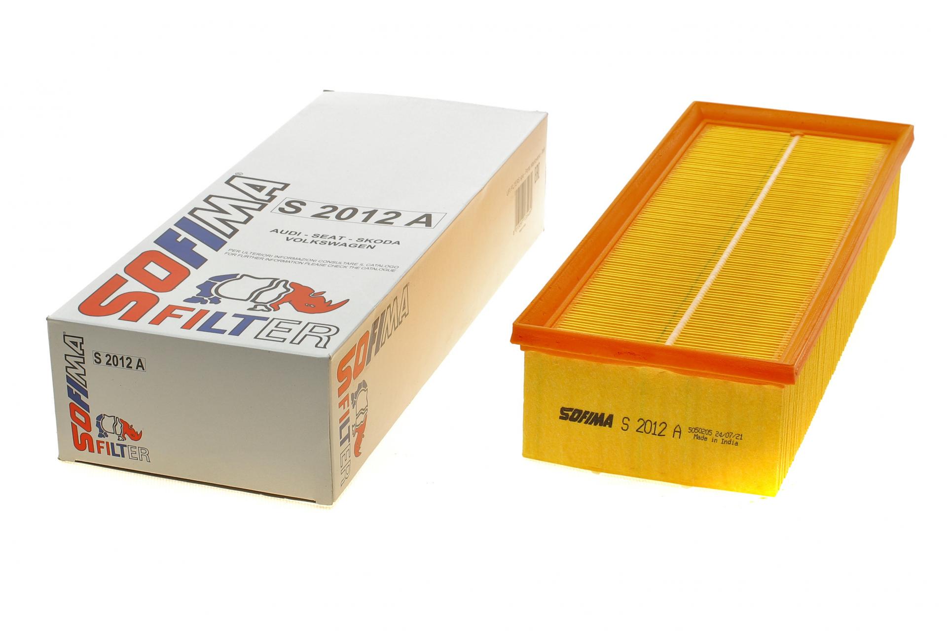 Фільтр повітряний SOFIMA для VW Caddy 1,9TDI 03- (S 2012 A)