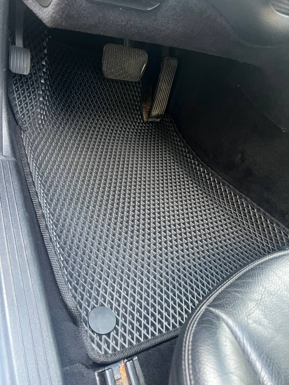 Коврики с бортиками в салон EVA с 3Д лапой для Mercedes C-class/CLK coupe АКП W 209 2002-2010 гг. (2701029041)