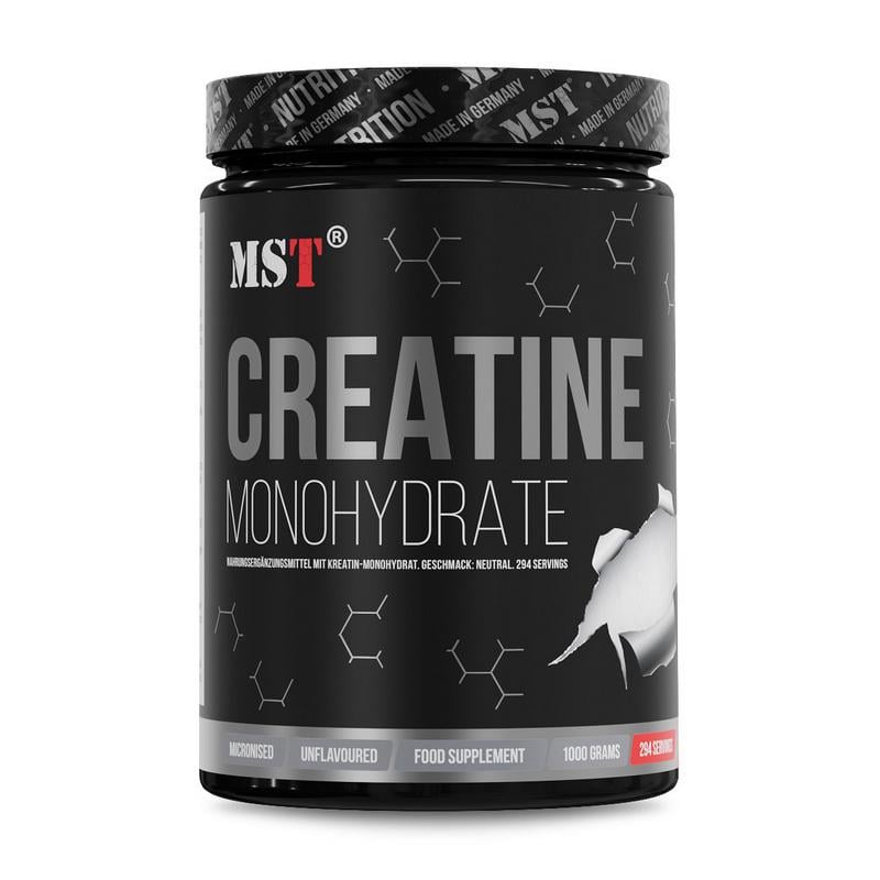 Креатин моногидрат мікронізований MST Creatine Micronized 1 кг Без вкуса
