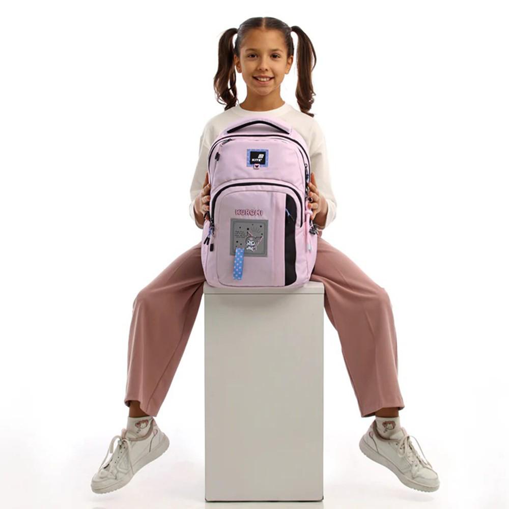 Шкільний рюкзак KITE Education teens Kuromi 17 л (HK25-2578M) - фото 7 Шкільний рюкзак KITE Education teens Kuromi 17 л (HK25-2578M) - фото 7