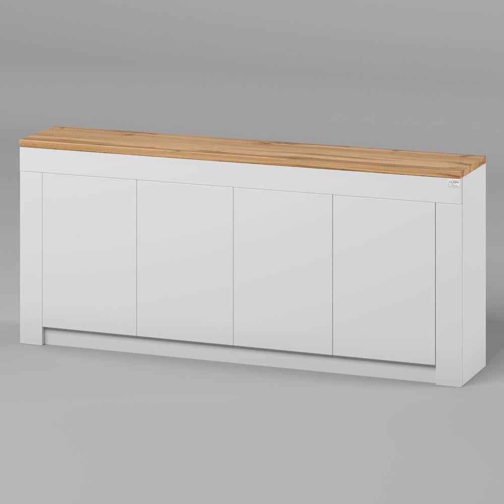 Комод LION Ларрі-1 190х35х84 см Нiмфея альба/Дуб Аппалачи (LION-041009) - фото 2 Комод LION Ларрі-1 190х35х84 см Нiмфея альба/Дуб Аппалачи (LION-041009) - фото 2