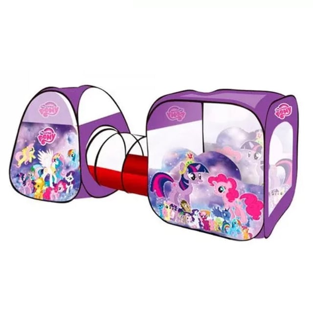 Дитяча ігрова палатка SUNROZ Kids Tent "My Little Pony" з тунелем 270x92x92 см (SUN8265)