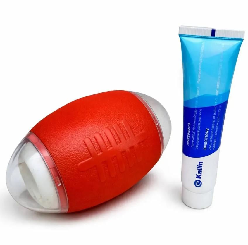 Мастурбатор автоматический гибкий Kailin 8 режимов с лубрикантом (M1004)