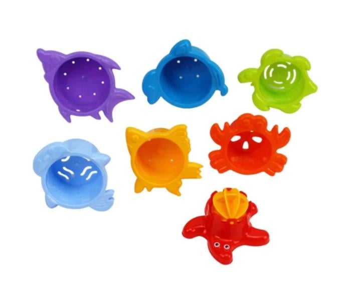 Іграшковий набір Технок 2376 Пірамідки/їжачок/кубик (AWN-00511) - фото 4 Іграшковий набір Технок 2376 Пірамідки/їжачок/кубик (AWN-00511) - фото 4