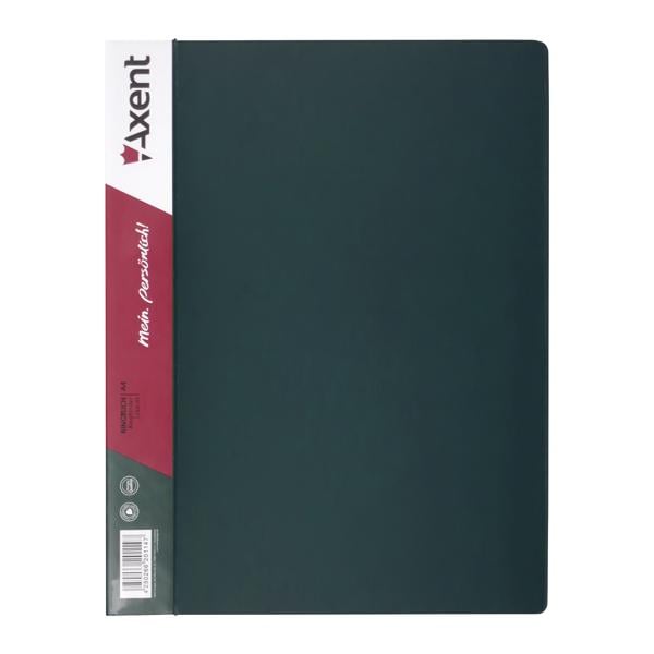 Папка-скоросшиватель Axent А4 20 мм полипропилен Зеленый (1304-05-A)
