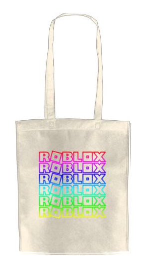ЭКО-сумка для шопинга Roblox logo (2084210685-roblox-logo)