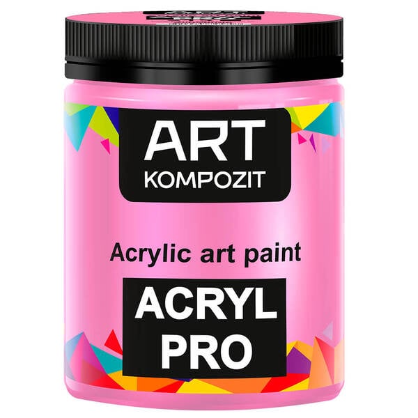 Акрилова фарба ART Kompozit 213 430 мл Рожевий основний (KT213) - фото 1 Акрилова фарба ART Kompozit 213 430 мл Рожевий основний (KT213) - фото 1