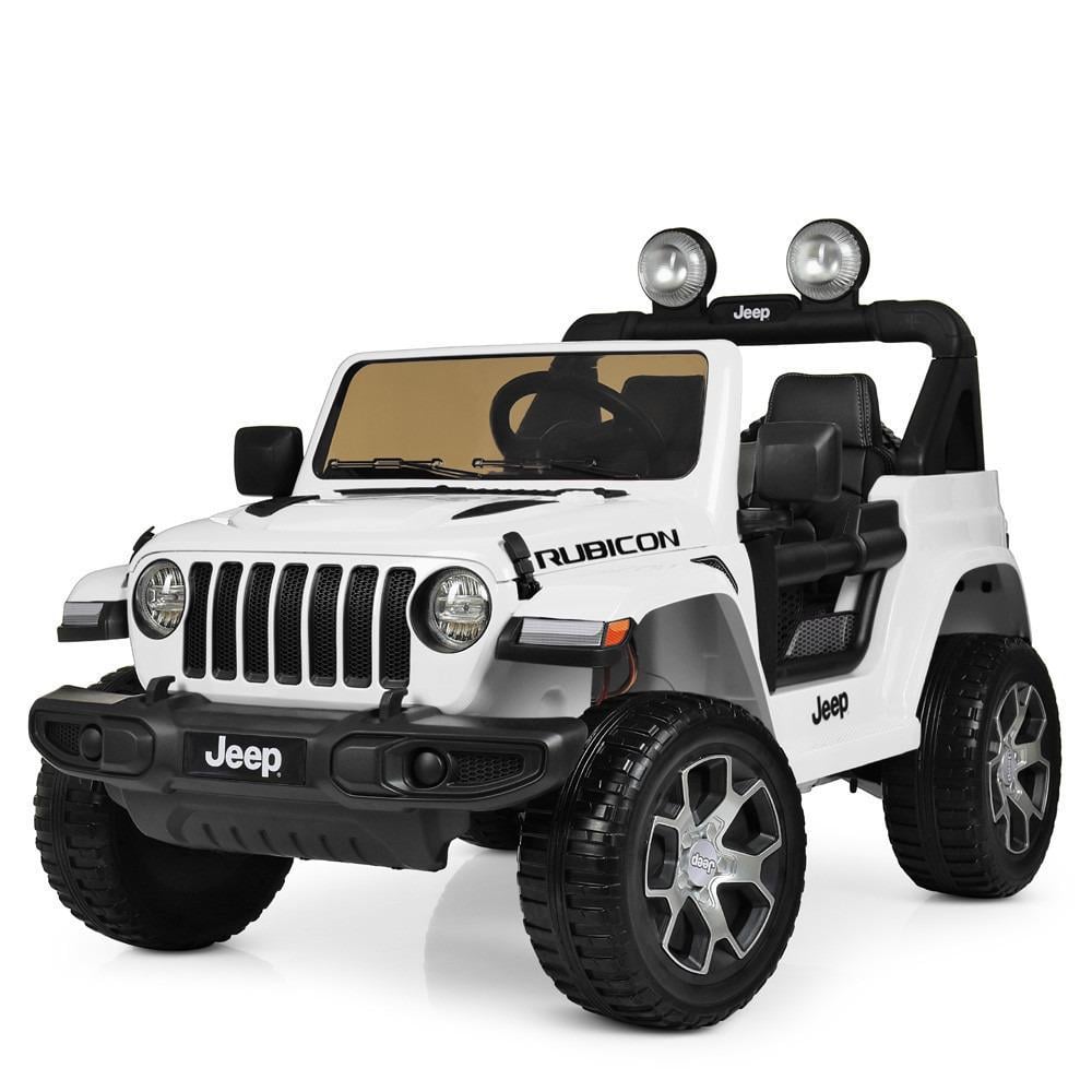 Электромобиль Bambi Racer Jeep Белый (M 4176EBLR-1)