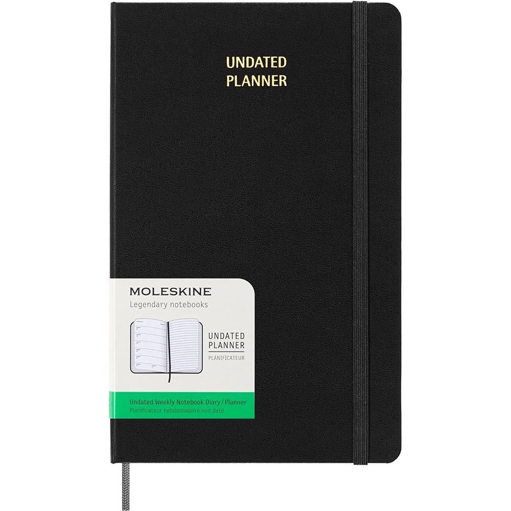 Щотижневик Moleskine PRO середній Чорний (DHUNDB12WN301)