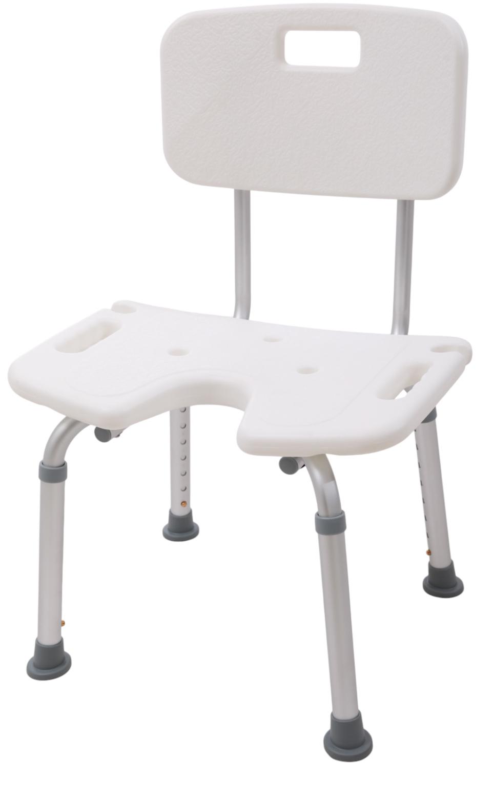 Стул для душа со спинкой на ножках (SC6015A) - фото 2 Стул для душа со спинкой на ножках (SC6015A) - фото 2