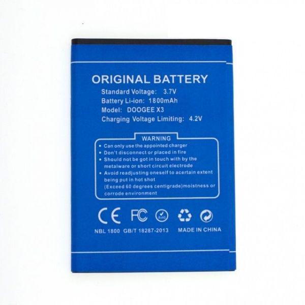 Аккумулятор для Doogee X3 X3 Pro PRC