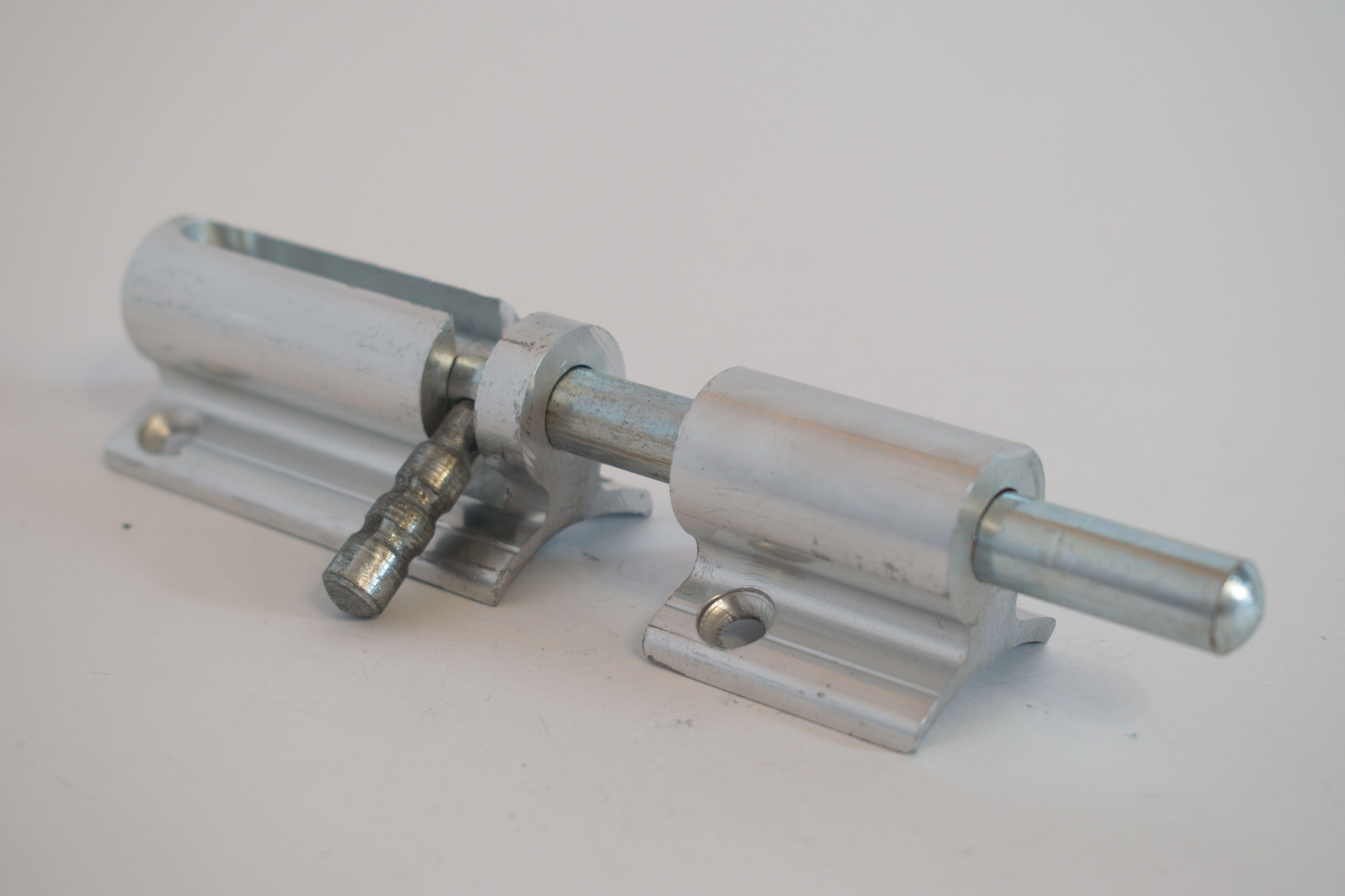 Шпінгалет для хвіртки тип коло Срібний (10902с)