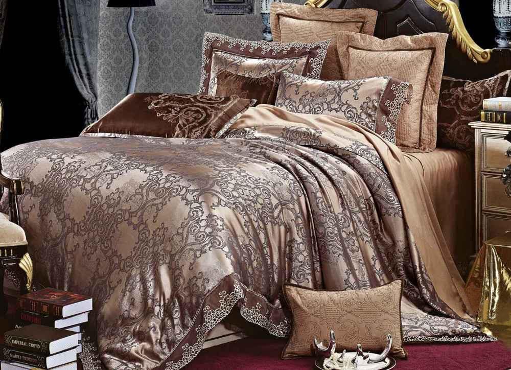 Постельное белье Viluta Tiare сатин жаккард 2432 семейное (21009)