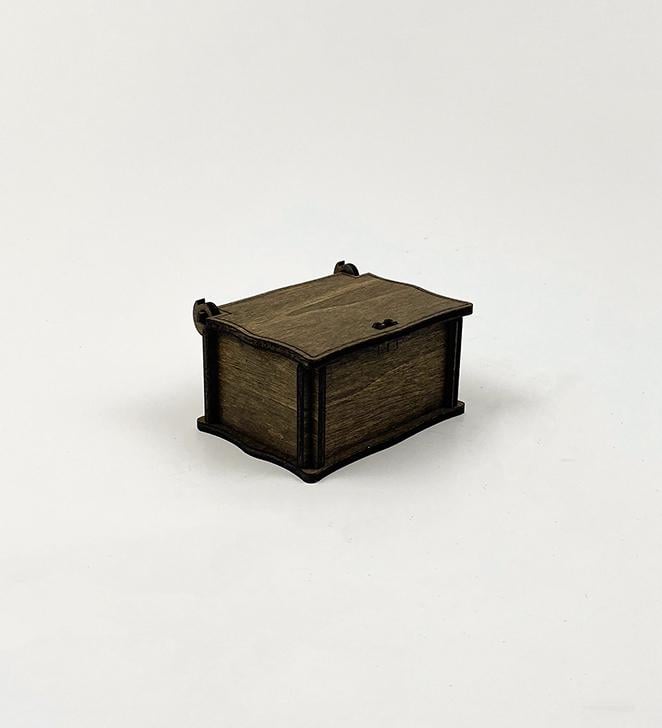 Коробочка з фанери 5,5х6,5х4 см (5594) - фото 1 Коробочка з фанери 5,5х6,5х4 см (5594) - фото 1