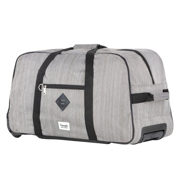 Сумка дорожня на колесах TravelZ Hipster 51 Grey - фото 5