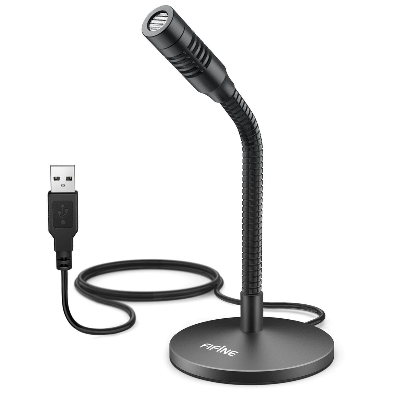 Микрофон конденсаторный FIFINE K050 USB однонаправленный Black (26815908)
