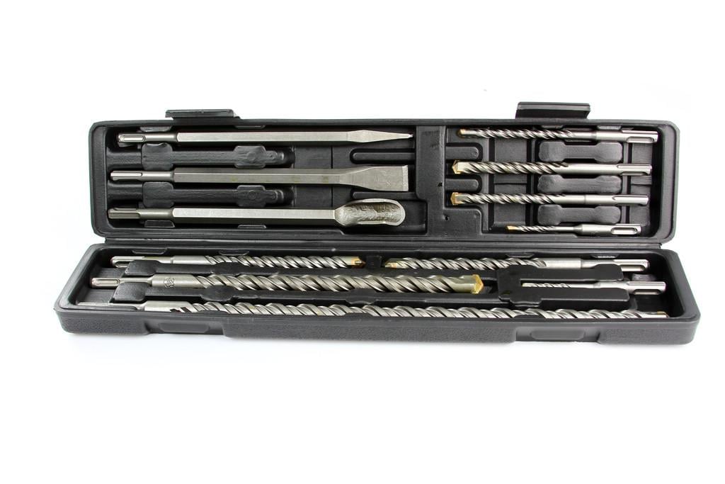 Комплект свердел і зубил MAR-POL M23585 S4 чьотиригранний 12 од. - фото 7 Комплект свердел і зубил MAR-POL M23585 S4 чьотиригранний 12 од. - фото 7