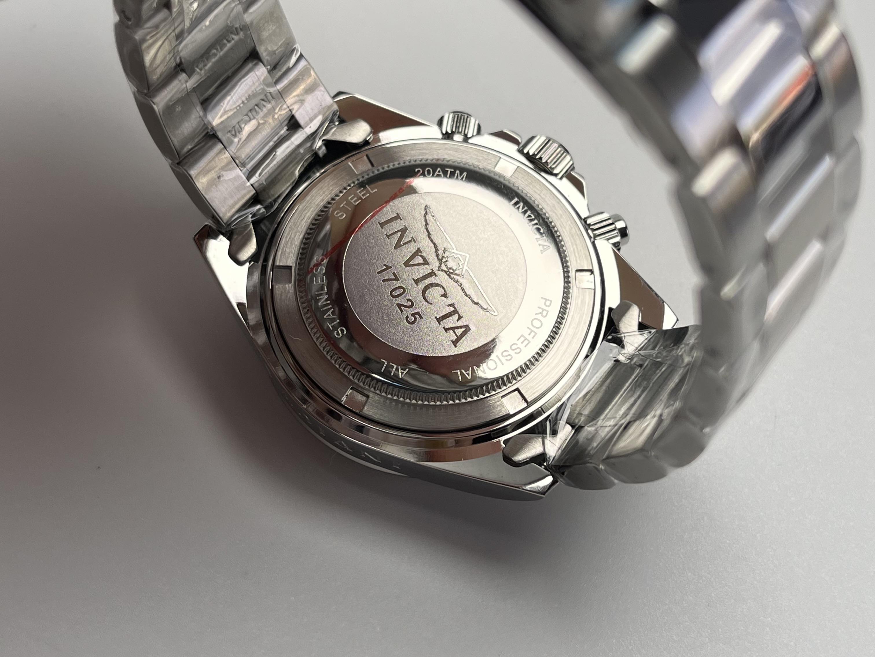 Наручний годинник чоловічий Invicta 17025 Chronograph (27208600) - фото 6 Наручний годинник чоловічий Invicta 17025 Chronograph (27208600) - фото 6