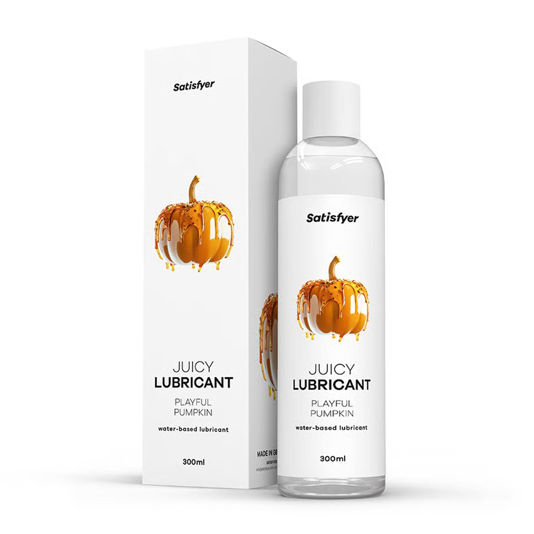 Лубрикант на водній основі Satisfyer Juicy Lubricant Playful Pumpkin water based 300 мл (BLS2724)