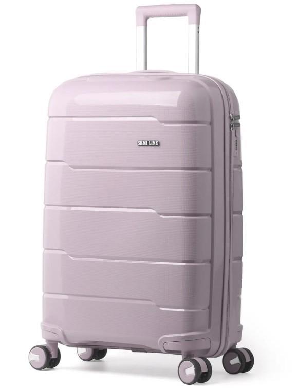 Валіза SEMI LINE T5793-1 20" S Light Pink (DAS303020)
