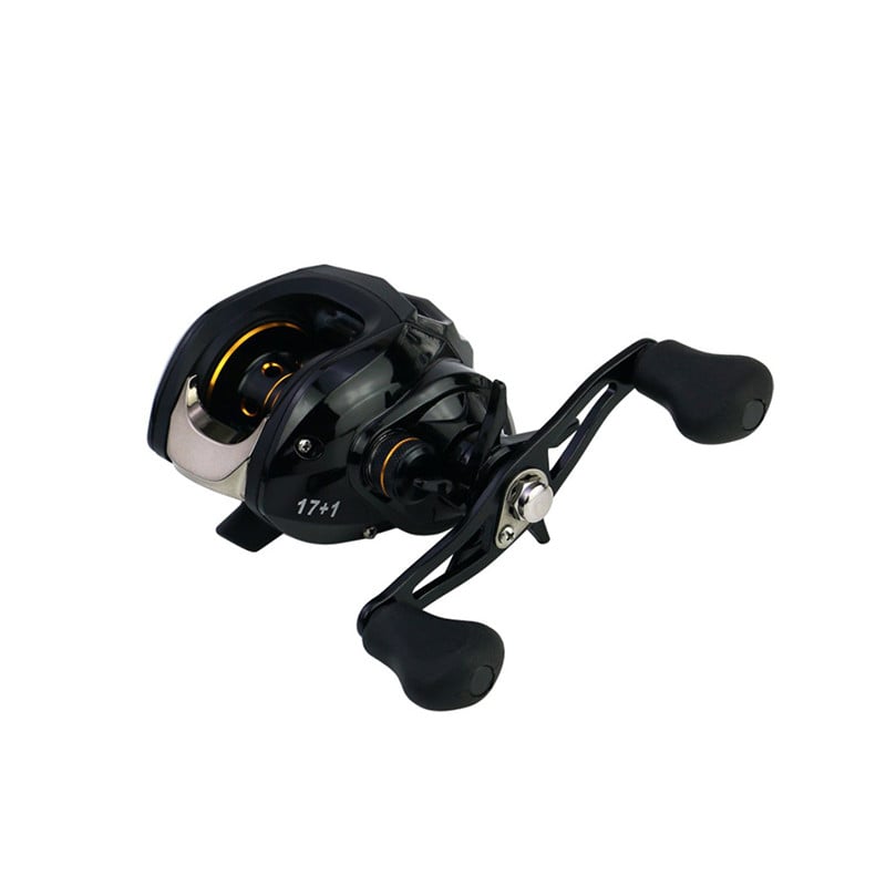Катушка мультипликаторная рыболовная Reelsking GBS 201 Left Black
