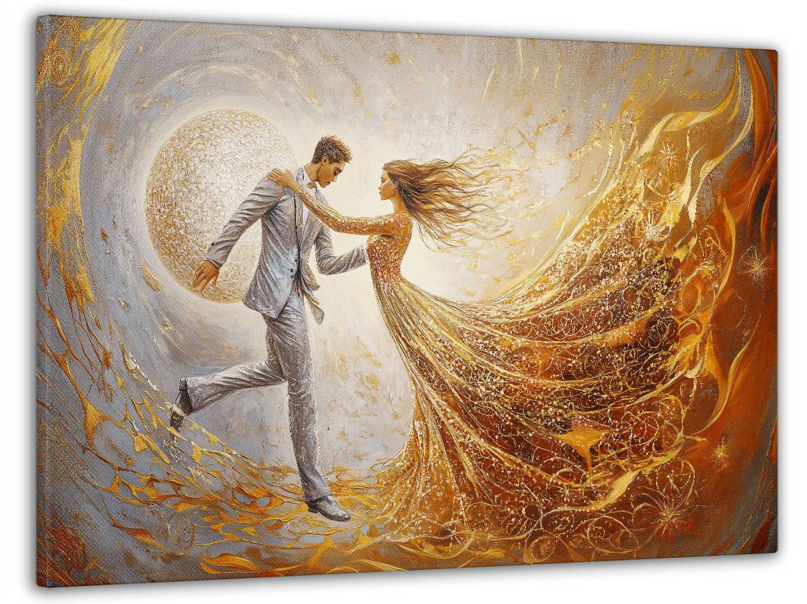 Картина на полотні Mako танець кохання 60x100 см (MK10588)