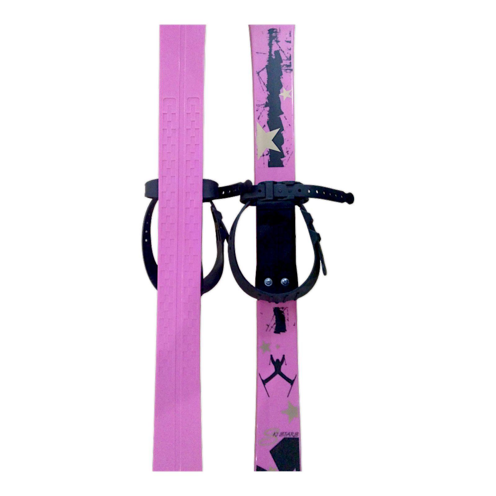 Набір лижний дитячий Marmat 90 см Рожевий (11275) - фото 4 Набір лижний дитячий Marmat 90 см Рожевий (11275) - фото 4