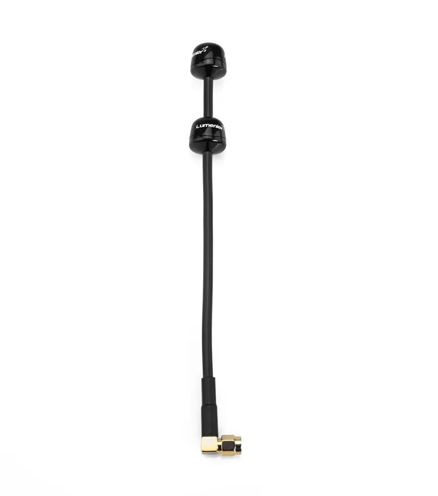 Антенна 5,8G RHCP Lumenier Double AXII 4,7Dbi SMA-Male угловой для FPV дронов 190 мм (00-00024440)