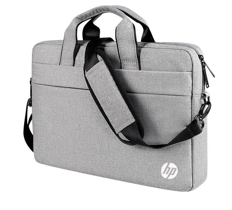 Сумка для ноутбука або документів Hp протиударна 15,6" Сірий (IBN040S2) - фото 11