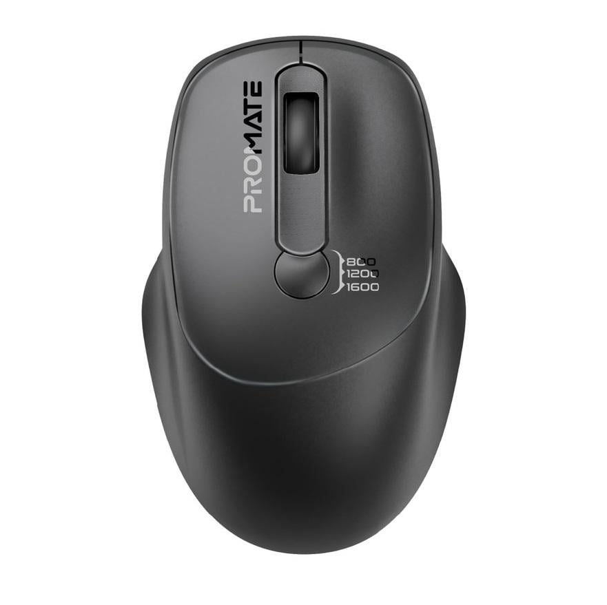 Мышь универсальная беспроводная Promate UniGlide 1600 DPI Черный (629390)
