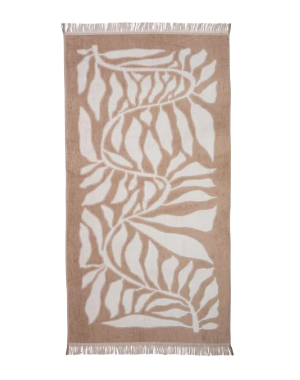 Полотенце пляжное 80x160 см Темно-песочный (da7a27d6)