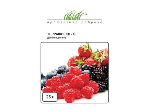 Удобрение Терафлекс S для ягод 25 г (38281647)