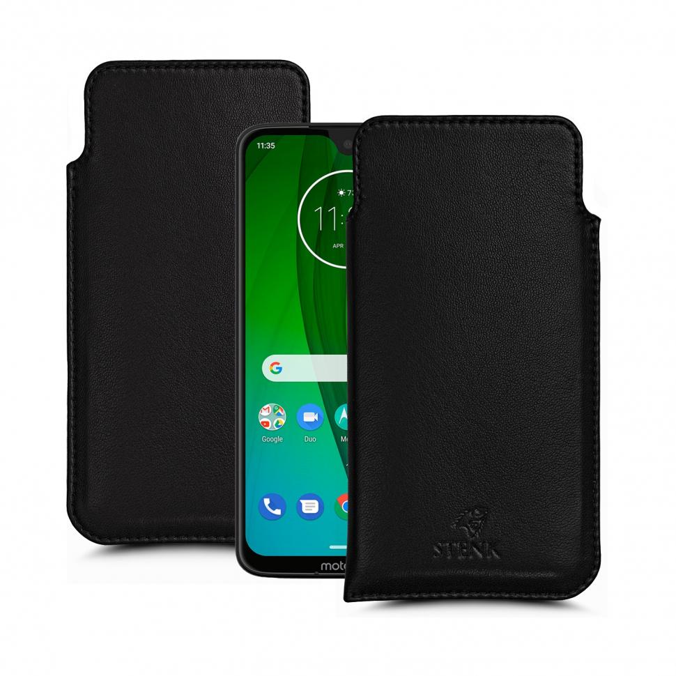 Футляр Stenk Elegance для Motorola Moto G7 Plus Чорний (63264)